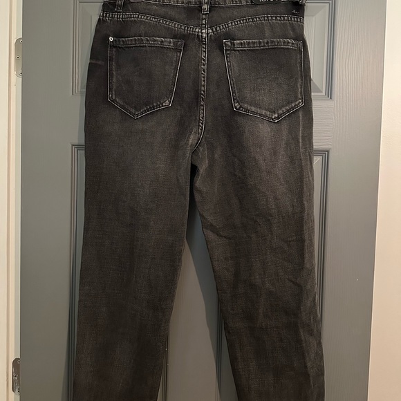 NWT Kensie Charcoal Distressed Jeans - Picture 2 of 7